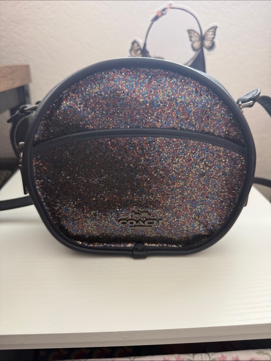 Coach Handbags - Coach Glitter Canteen Crossbody Bag in Multicolor Sparkle